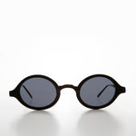 Load image into Gallery viewer, small black oval vintage sunglasses
