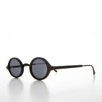 Load image into Gallery viewer, small black oval vintage sunglasses
