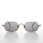 Load image into Gallery viewer, Gold Silver Hexagon Vintage Optical Quality Sunglass 
