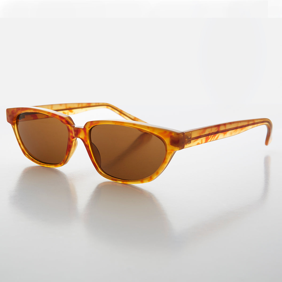 Unique Horn Rim Retro 60s Vintage Unisex Sunglass 