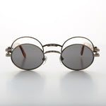 Load image into Gallery viewer, oval unique vintage sunglasses

