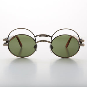 unique oval vintage sunglasses