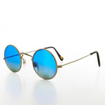Load image into Gallery viewer, round blue lens sunglasses
