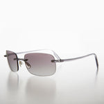 Load image into Gallery viewer, Rimless Color Lens Rectangular Vintage Sunglass
