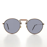 Load image into Gallery viewer, 90s large Round Sunglass with Unique Bridge Design 

