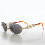 Load image into Gallery viewer, Funky Industrial Oval Vintage Sunglass

