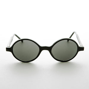 round oval mod retro vintage sunglass