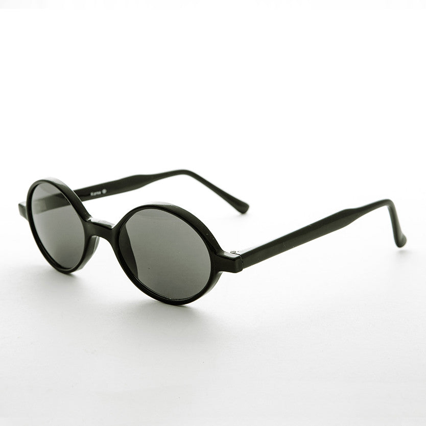 oval mod vintage sunglasses
