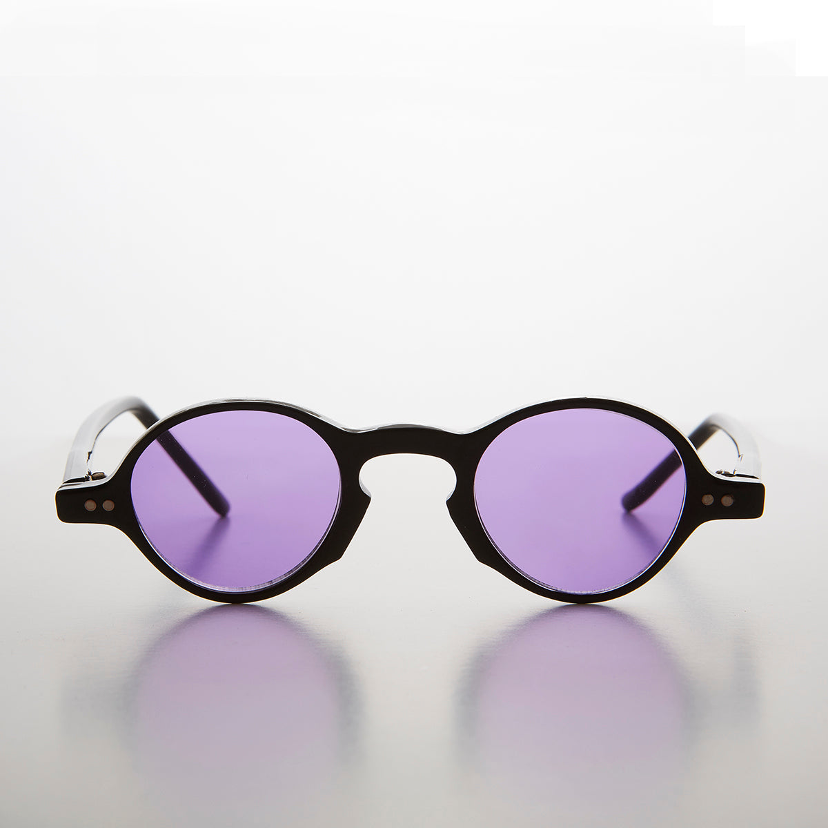 Small Spectacle Sunglass with Color Tinted Lens