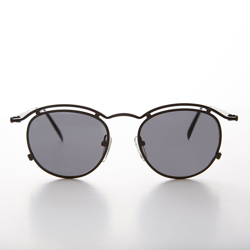 round metal vintage sunglasses