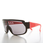 Load image into Gallery viewer, 80s Neon Sports Shield Vintage Sunglass
