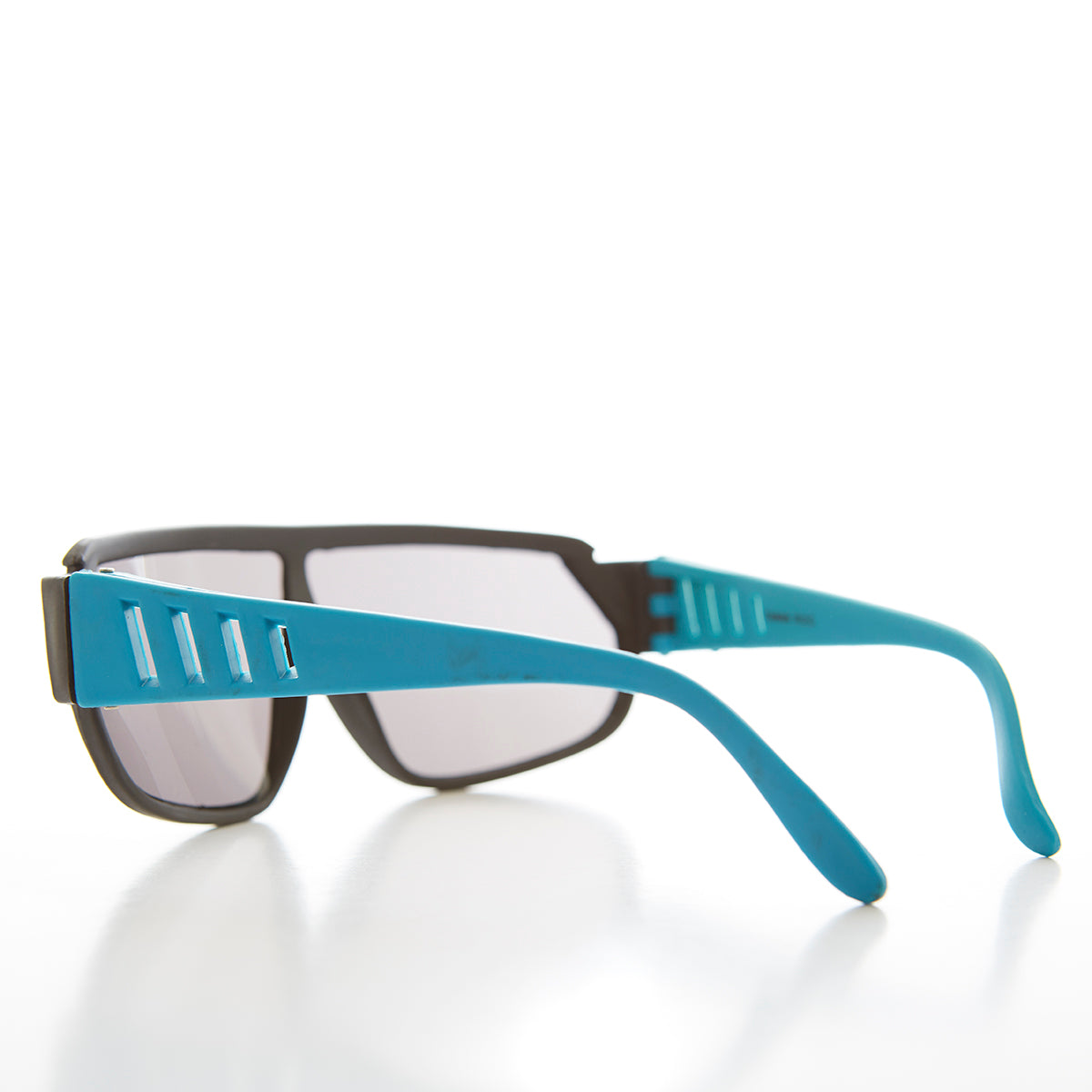 80s Neon Sports Shield Vintage Sunglass