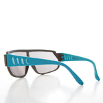 Load image into Gallery viewer, 80s Neon Sports Shield Vintage Sunglass
