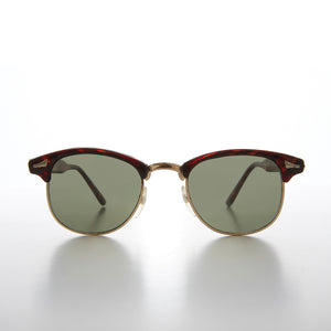 Classic Hipster Browline Vintage 80s Retro Sunglass
