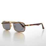 Load image into Gallery viewer, Rectangular 80s Aviator Sunglass
