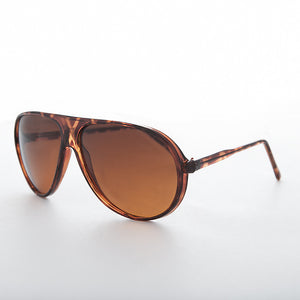 blue blocker lens vintage aviator sunglass