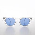 Load image into Gallery viewer, Clear Acetate Square Sunglass with Colored Lenses
