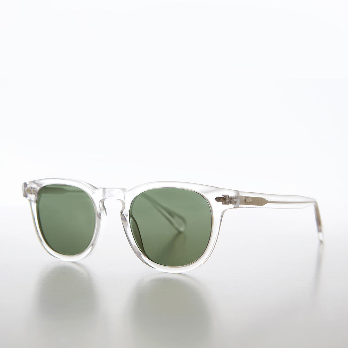 Tiffany Sunglasses in Clear Acetate with Dark Blue Lenses | Tiffany & Co.