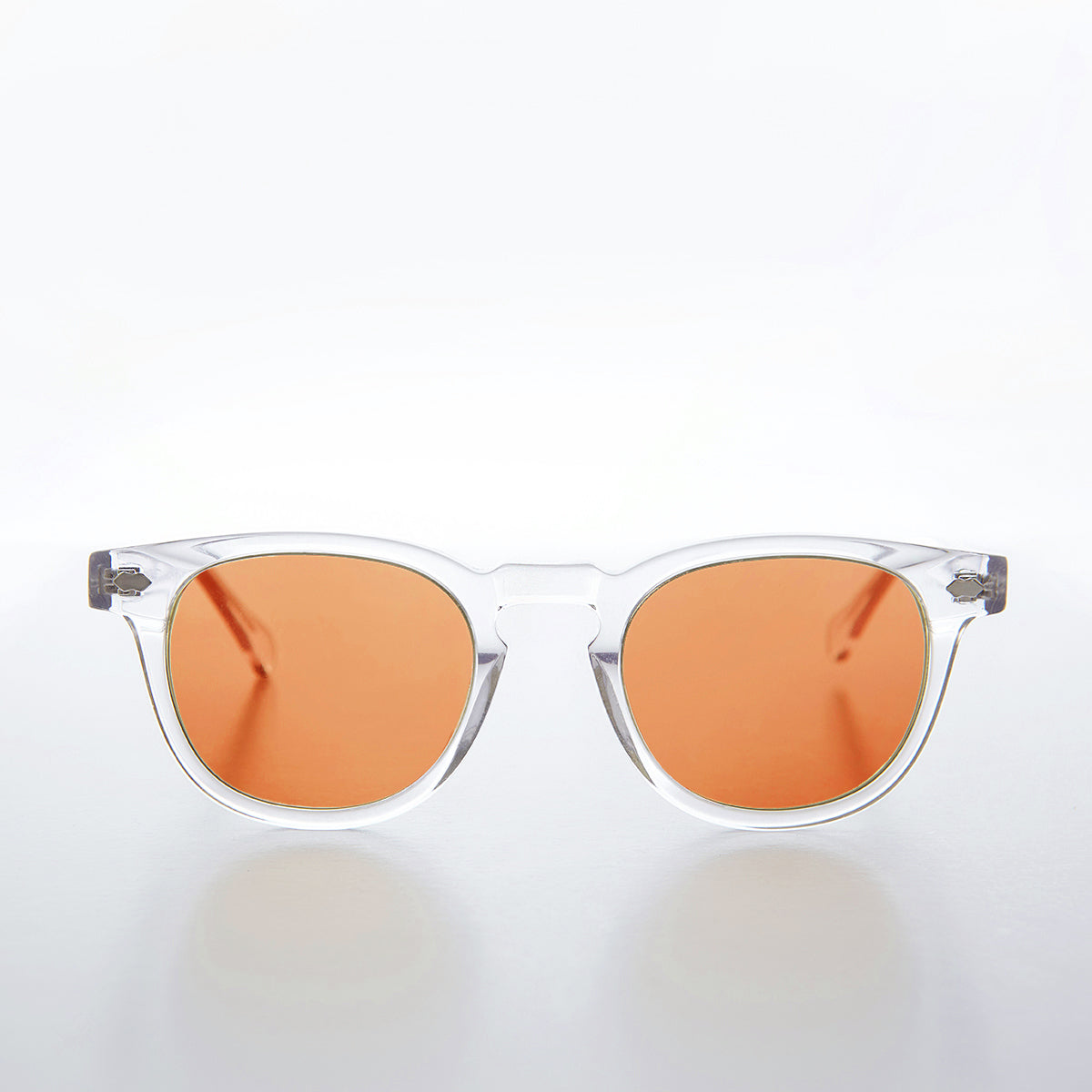 Square Tinted Full-Rim Sunglasses