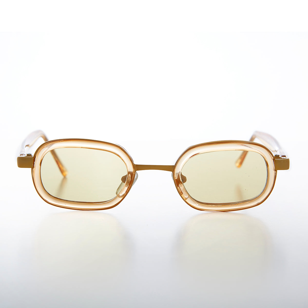 Translucent Colored Small Vintage Sunglass