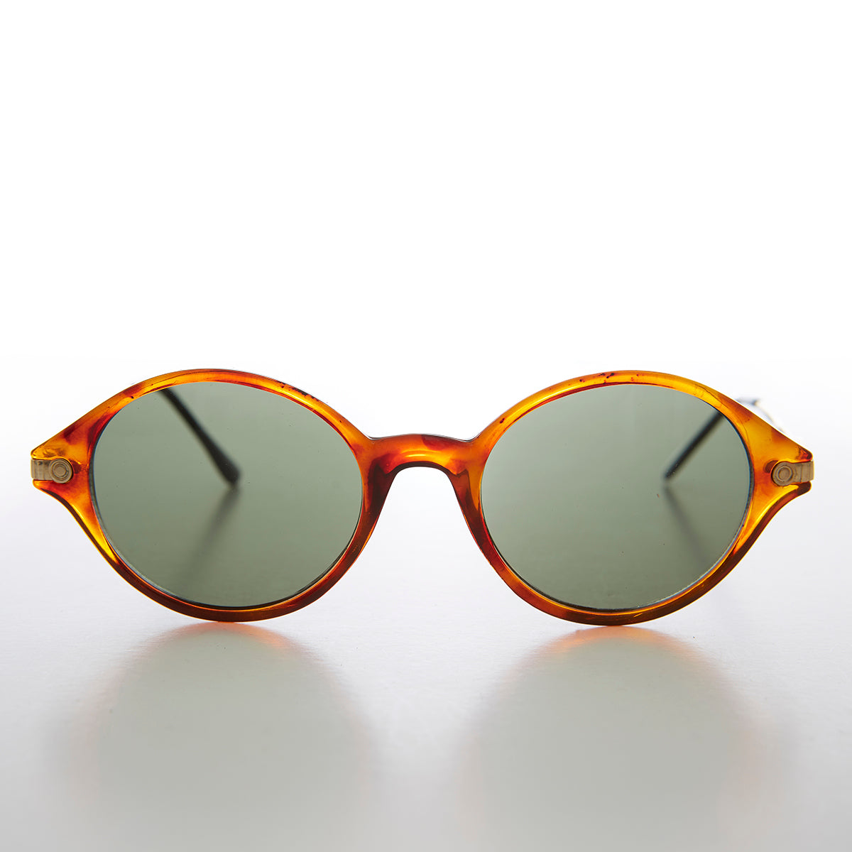 Simple Oval 90s Unisex Sunglass 