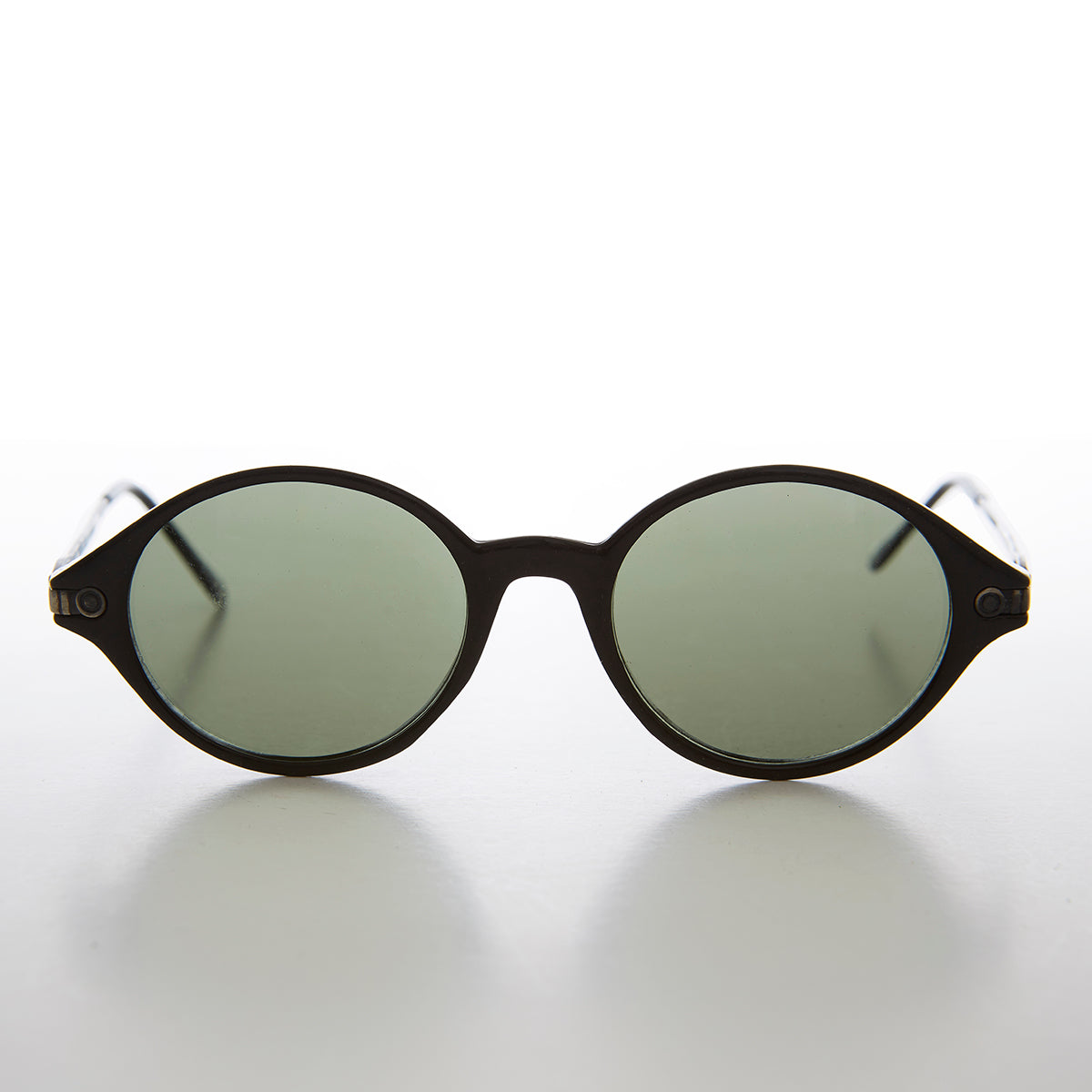 Simple Oval 90s Unisex Sunglass 