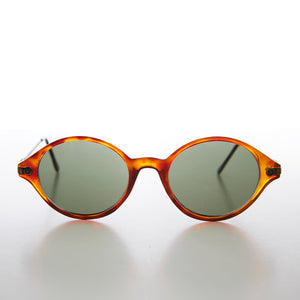 Simple Oval 90s Unisex Sunglass 