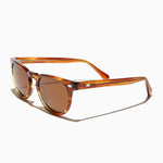 Load image into Gallery viewer, rounded square retro sunglass with polarized lenses
