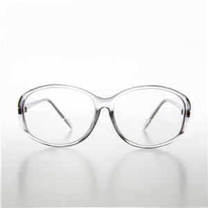 Large Oval Women's Bifocal Reading Glasses
