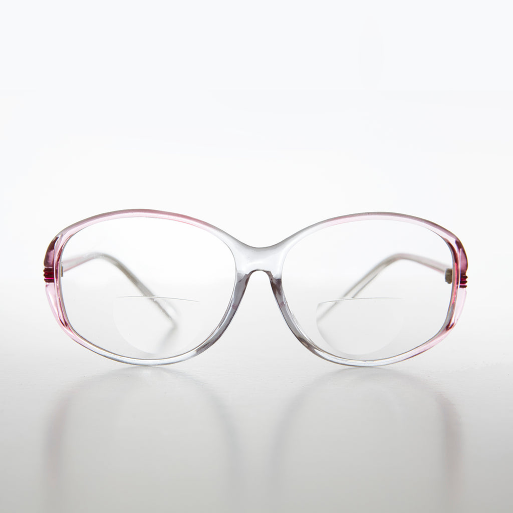 Large Oval Women's Bifocal Reading Glasses