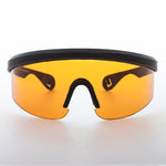 Load image into Gallery viewer, Kids Size Wrap Sunglass with Blue Blocking Amber Lens - Little Bolt
