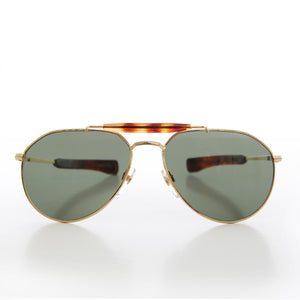Large 62mm Unisex Aviator Sunglass