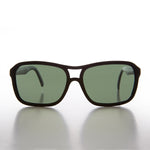 Load image into Gallery viewer, Square Black Aviator with Glass Impact Resistant Lens
