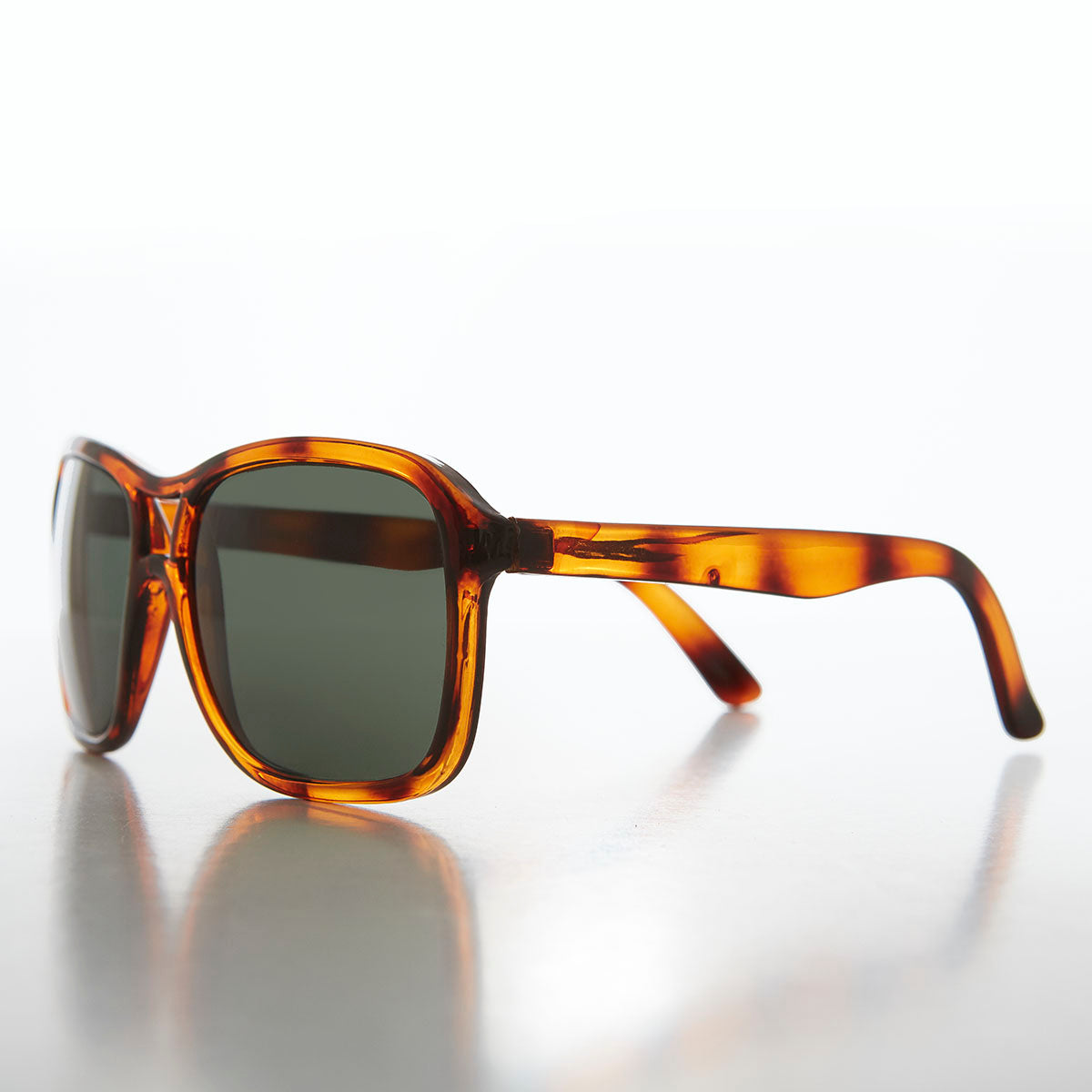 Square Aviator with Glass Impact Resistant Lens - Buddy