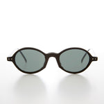 Load image into Gallery viewer, Small Oval Vintage Sunglass with Glass Lens
