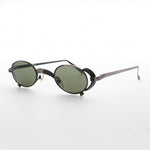 Load image into Gallery viewer, goggle 1990s metal steampunk oval vintage sunglass
