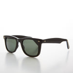 Load image into Gallery viewer, Classic Black Square Sunglass with Glass Lens
