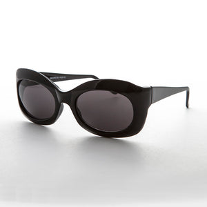 oval bug eye rave vintage sunglasses