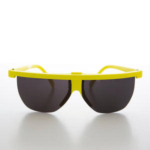 Futuristic Sporty Wraparound Vintage Sunglasses