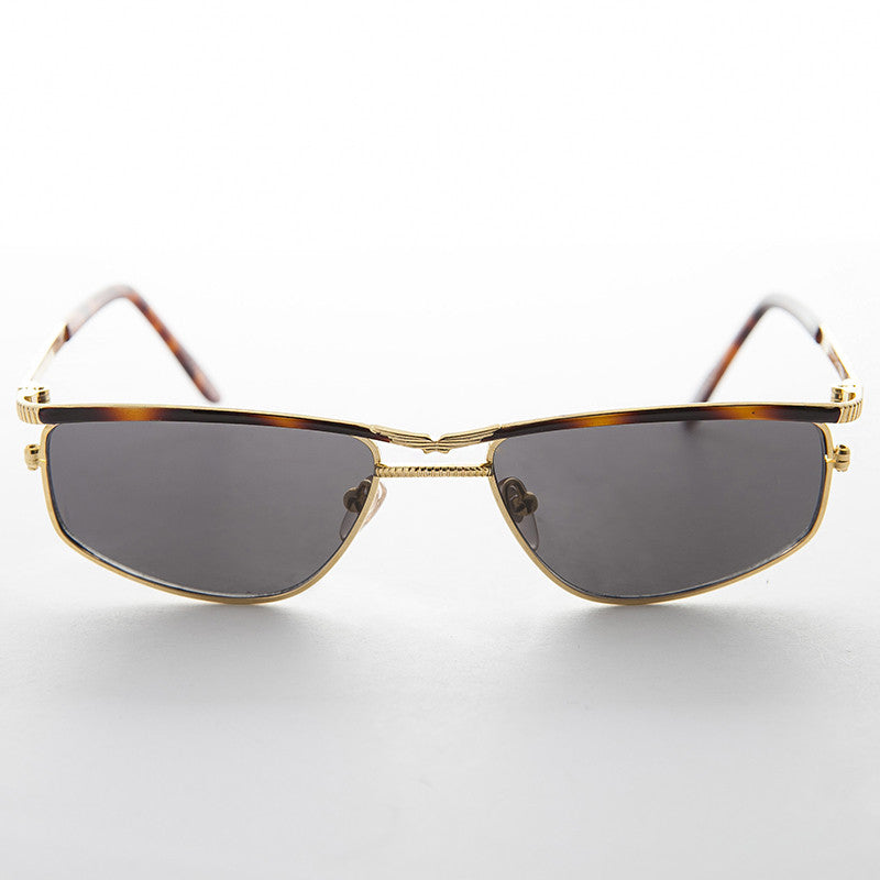 optical quality metal vintage aviator sunglass