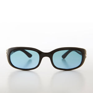 Unisex Rectangle Mod Vintage Sunglasses