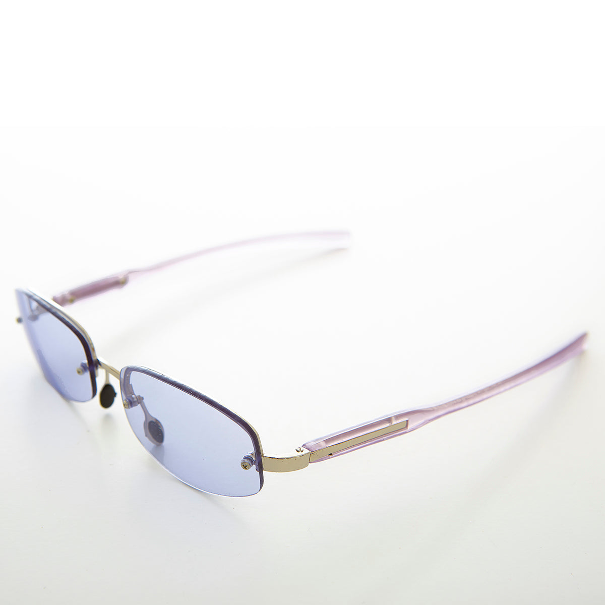 Colorful Rimless Lens Vintage Sunglass