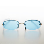 Load image into Gallery viewer, Colorful Rimless Lens Vintage Sunglass
