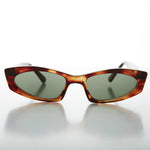 Load image into Gallery viewer, tortoiseshell unique square vintage cat eye sunglasses
