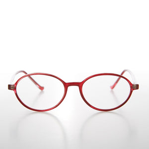 Round Oval Colorful Reading Glasses