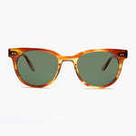 Load image into Gallery viewer, rounded square retro sunglass with polarized lenses
