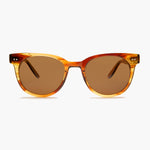 Load image into Gallery viewer, rounded square retro sunglass with polarized lenses
