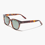 Load image into Gallery viewer, rounded square retro sunglass with polarized lenses
