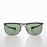 Load image into Gallery viewer, black metal biker sunglasses
