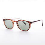 Load image into Gallery viewer, tortoiseshell polygon vintage sunglass with keyhole bridge
